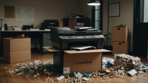 lease ends copier returned contract terminated